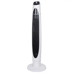 Household 42 Inch Aircooler Floor Bladeless Electric Tower Fan Three Speed And Wind Type With Fresh Air Ionizer