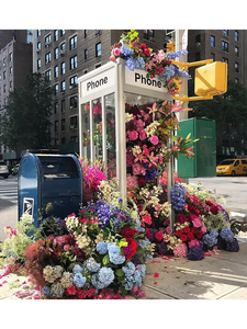 Flores artificiales hechas a mano para decoración de calles, Día del Trabajo, Día de Colón, Día DE LOS Veteranos, Halloween, Acción de Gracias, Multic - Product Image 4