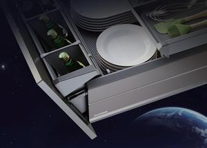 Organizadores deslizantes Goldmine para gabinetes, organizador extraíble para gabinetes, estante deslizante para fregadero, cajón de clasificación profunda para cocina - Product Image 5