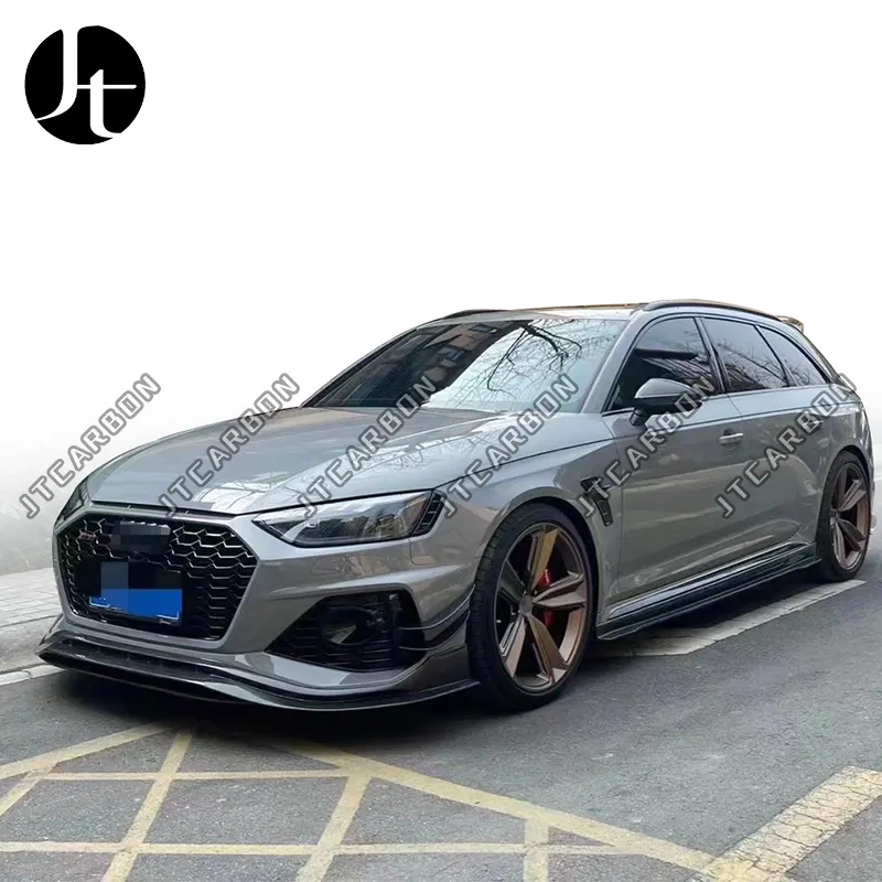 Bất Carbon Fiber Imp Phong Cách Cơ Thể Kit Đối Với Audi Rs4 B9 B9.5 Nâng Cấp Sửa Đổi Bumper Phụ Kiện Xe Hơi Hiệu Suất Kit 2020 +