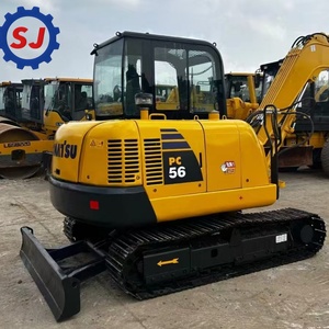 Mini-excavatrice hydraulique Komatsu PC56 d'occasion de haute qualité en stock à prix réduit - Product Image 5