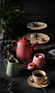 <span class=keywords><strong>Service</strong></span> <span class=keywords><strong>de</strong></span> <span class=keywords><strong>table</strong></span> LovingHome en <span class=keywords><strong>porcelaine</strong></span> : Présentoir à gâteaux, assiettes à dessert, vaisselle <span class=keywords><strong>de</strong></span> mariage au design mignon pour la cuisine - Product Image 2