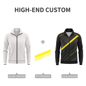 Bộ đồ thể thao nam thiết kế tùy chỉnh, chất liệu polyester, kiểu dáng thể thao, chạy bộ, tập luyện, mã sản phẩm Wx202513 - Product Image 2