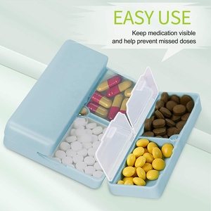 Hộp Đựng Thuốc Hộp Đựng Thuốc Gấp Gọn Dễ Mang Theo ABS + PS Cấp Thực Phẩm Hộp Đựng Thuốc Dung Tích Lớn 7 Ngày Du Lịch - Product Image 5