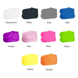 Copriscarpe in Silicone Impermeabili Antiscivolo Riutilizzabili, 4 Misure S/M/L/XL per <span class=keywords><strong>Pioggia</strong></span> Neve Fango Passeggiate all'Aperto, Senza BPA - Product Image 5