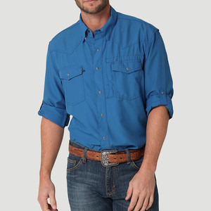 Chemise de cowboy rétro pour homme, style western, franges, bon marché, ancien style, style occidental, classique, rétro, cool - Product Image 1