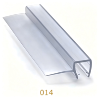 Bandes d'étanchéité transparentes en PVC les plus vendues pour accessoires de douche en verre, étanches, insonorisantes et anti-bruit