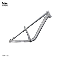 Alliage d'aluminium de couleur personnalisée 26 27.5 29 pouces cadre de frein à disque cadre de vélo de saut de saleté cadre de vélo vtt
