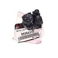 Botón de Control de Espejo Retrovisor Premium para Mitsubishi Xpander 2017 NC1W, OEM 8608A340, Conjunto Ajustador de Espejo Lateral