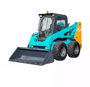 China 1.1t Mini Loader Snowplow Sales For Compact Utility Loader SWL3220 Wheeled skid steer loader telescopic handlers Low Price