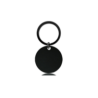 Placa de Identificación para Perros de Acero Inoxidable, Personalizable con Nombre, con Anillo para Llaves, Resistente a la Oxidación