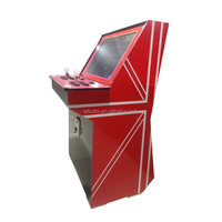 Lefu Lefu-95 Boîte de jeu d'arcade mini avec écran 22 pouces, jeu de combat 2 joueurs, en bois et acrylique, jeux de compétences populaires