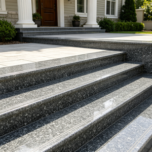 UNION - Losa de Granito Negro Pimienta Natural Pulido de Primera Calidad, Corte a Medida, Ligera y Duradera, para Cocina, Baño y Exteriores - Product Image 4