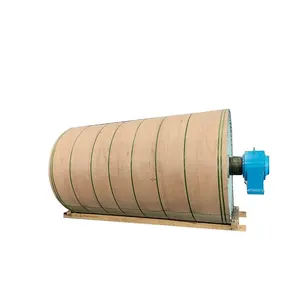 Silinder pengering besi cor dengan Gearbox mesin pembuat gulungan kertas Toilet mesin kertas Toilet