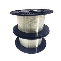 Fibra Óptica de 50.4 km G657A2 0.25 mm Fibra Óptica Desnuda G652D Cable de Fibra Óptica Monomodo Fibra Óptica Desnuda