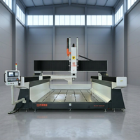 Routeur CNC 4 axes Rongchi 1500x3000mm, broche simple, commande Syntec, haute rigidité, servomoteur PLC