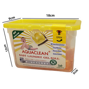 Cápsulas de lavandería de Venta caliente Cápsula de lavado Cápsulas de detergente de lavandería de gel líquido - Product Image 3