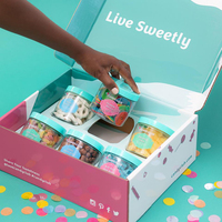 Umweltfreundliche Nuss-Geschenkbox mit Prägung, Maßgefertigte Süßigkeiten-Dose, Kuchen-Donut-Nuss-Bäckerei-Catering-Papierbox-Verpackung mit Einlage