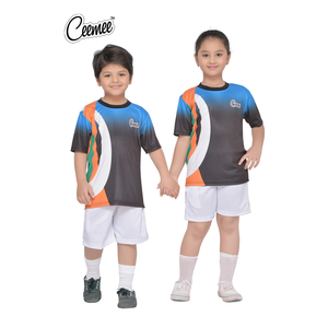 Conjunto de Camiseta de Fútbol para Niños, Unisex, de Alta Calidad, con Estampado Digital Personalizado, Transpirable, Cómodo y Duradero para Toda Temporada, Gran Venta - Product Image 4