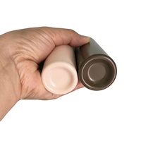 Flacon de parfum en aluminium de 100 ml avec col à vis et pulvérisateur à pompe, réutilisable et rechargeable