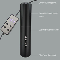 Machine à micro-ombrage pour le maquillage permanent du cuir chevelu SMP à double usage Dispositif de micropigmentation du cuir chevelu à matrice de points d'impulsions