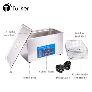 Ультразвуковая ванна 30 л с функцией обдува и турбо-очистки, 40 кГц, для печатающих головок, виниловых пластинок, деталей двигателей, промышленный ультразвуковой очиститель - Product Image 2