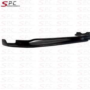 SPC 488 becquet de lèvre avant en Fiber de carbone sec pour <span class=keywords><strong>Ferrari</strong></span> 488 menton avant en Fiber de carbone préimprégné pour <span class=keywords><strong>Ferrari</strong></span> 488 2015 + pare-chocs avant - Product Image 5