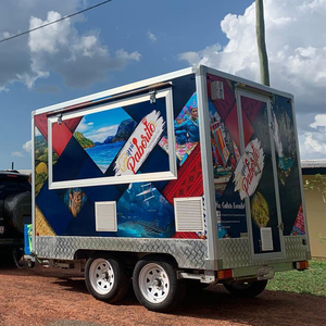 Concession Stand Food <b>Trailer</b> <b>Burger</b> Van Catering <b>Trailer</b> Mobile <b>Hot</b> <b>Dog</b> Food Truck With Full Kitchen - Product Image 4