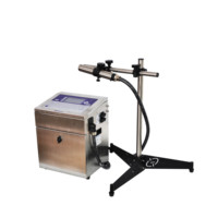 Industriële productielijn automatische kleine-karakter inkjet codeermachine CIJ printmachine voor kartonnen dozen, papier, vervaldatum, batchnummer