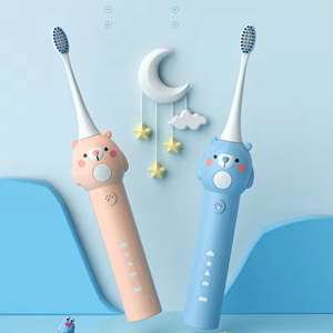 Brosse à dents rechargeable étanche avec 2 têtes de brosse, brosse à dents sonique pour bébé, brosse à dents sonique de voyage - Product Image 4