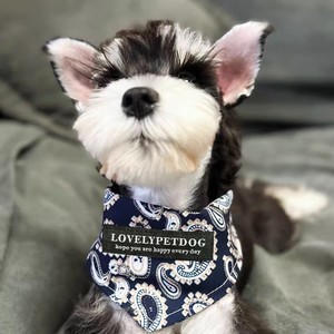 ผ้าพันคอสามเหลี่ยมสำหรับสุนัข LovelyPetDog แฟชั่นนุ่มสบาย ใช้ได้ทุกฤดู อุปกรณ์เสริมสำหรับสัตว์เลี้ยง - Product Image 2