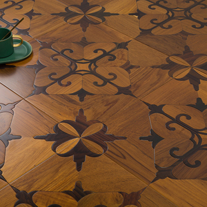 Parquet multicoque en olivier T&G de 18 mm, anti-rayures, non toxique, conforme EN13501, finition UV 9 couches, style Mid-Century Modern, grade AB, pour hall - Product Image 2
