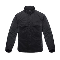 Chemise tactique pour homme avec poches, imperméable, en tissu ripstop, pour le sport, la chasse, la randonnée, l'escalade, les activités de plein air, chemise décontractée