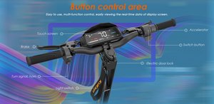 Nuevo Kukirin G4 2025 en Stock en la UE, Scooter Eléctrico con Neumáticos Antipinchazos de 11 Pulgadas, 60V 20Ah, Largo Alcance, Todoterreno, Alta Velocidad, Plegable - Product Image 4