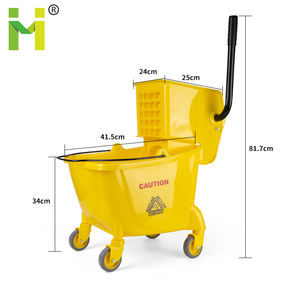 Cubo <span class=keywords><strong>de</strong></span> fregona escurrible con prensa lateral comercial, capacidad <span class=keywords><strong>de</strong></span> 24/32/36 Quart - Product Image 2