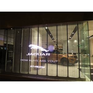 شاشة ليد شفافة حالة 3,91-7,81 1000X1000mm 1X1m لوحة الجدار شنقا الرقمية شاشة لمتجر الزجاج شباك الفيلم - Product Image 6