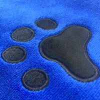 Serviette en microfibre écologique de luxe chien chat petits animaux fournitures de nettoyage vêtements absorbant pour animaux