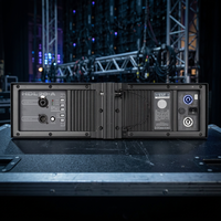 Veeter HDL20 20A Dual 10-Inch Speaker Aktif Dua Arah Tahan Air Portabel untuk Panggung Luar Ruangan 700-1400W Audio Profesional DJ Sound