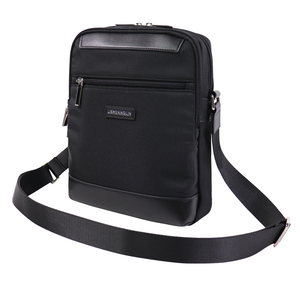 Bolso de negocios con correa de hombro desmontable, bolso tipo mensajero, bolso de hombro acolchado con asa superior, resistente a los arañazos, negro - Product Image 4