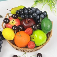 Fruits et légumes artificiels réalistes en plastique Pitaya Pear pour la décoration de table et d'armoire