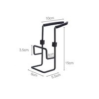 Support à vaisselle et bol en métal durable pour robinet et porte-serviettes avec porte-éponge à torchon en fer Caddy de rangement pour égouttoir à vaisselle