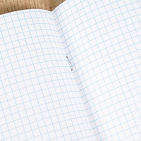 Cahier d'exercices pour étudiants, petit cahier à grille, Congo Kinshasa, pages intérieures et motif de couverture personnalisés