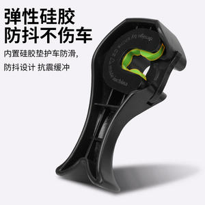 Car Seat Hooks Black Pair Plastic Slip Hook For Rear Seat <b>Backrests</b> Practical Hanging Ornaments - Product Image 3