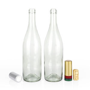 Bouteilles de champagne en verre de grande capacité de 750ml Bouteilles de liqueur douce avec <span class=keywords><strong>bouchon</strong></span> rétractable en liège - Product Image 4
