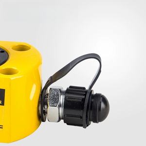 26mm İnme 10T endüstriyel çok bölümlü hidrolik düşük profilli silindir vinç kitleri dar alanlar için manuel pompa ile - Product Image 5