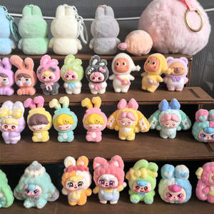 Figuras de Conejo Monstruo 3D Kawaii, Pintadas a Mano, de Resina, Miniatura para Casa de Muñecas, Animales Decorativos, Juguete Infantil DIY - Product Image 4