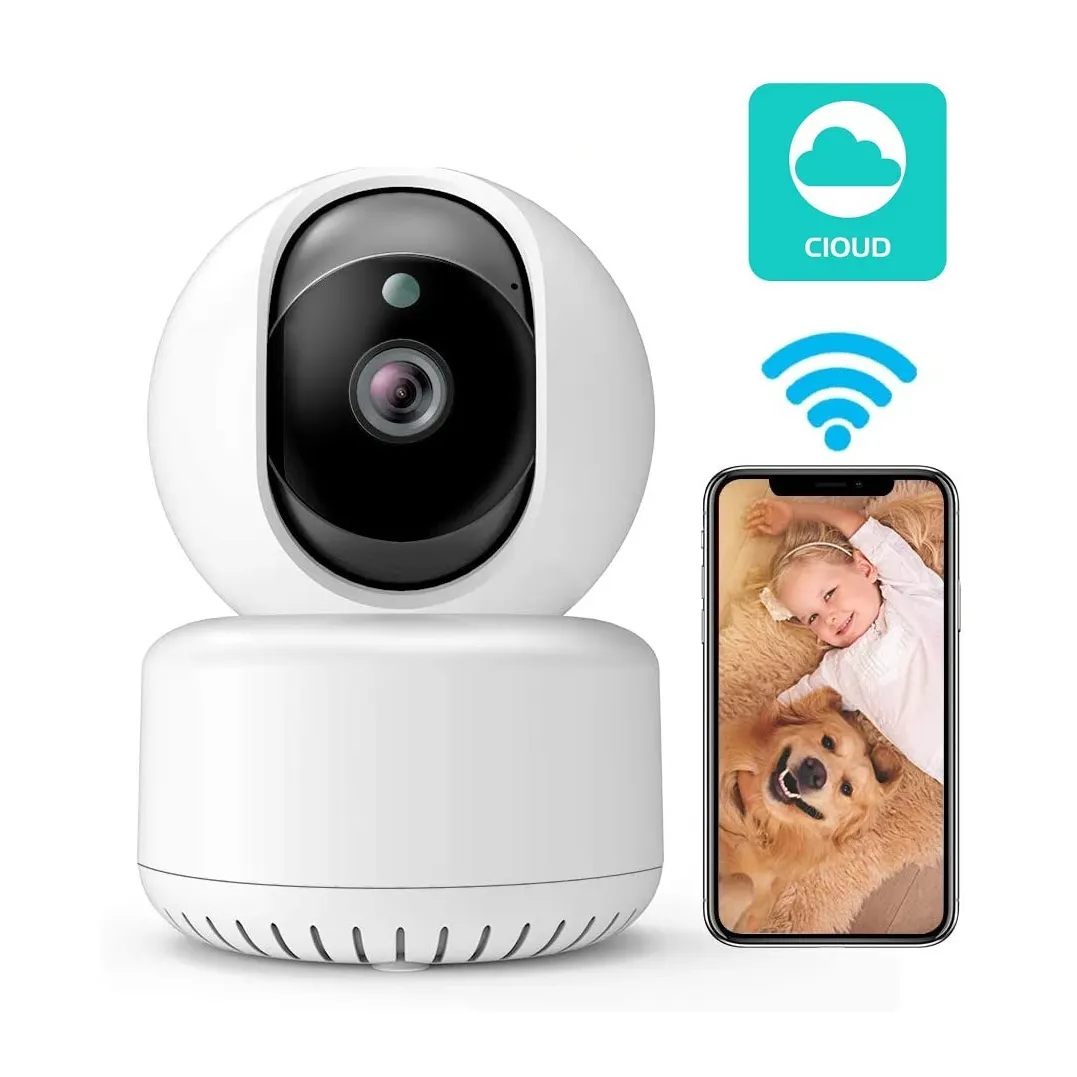 ICSEE Camera 360 Panoramic Auto Tracking Smart Wifi IP Camera 1080P HD View telecamera CCTV di sorveglianza Wireless di sicurezza domestica