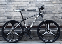 Vélo de montagne pour homme à prix avantageux avec freins V et fourche à suspension – Excellent rapport qualité-prix