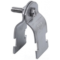 Pinces de fixation de câble électrique, 2 pièces, en aluminium galvanisé emt, colliers de serrage pour abradera de tubo, une pièce 6 pouces, 1/2