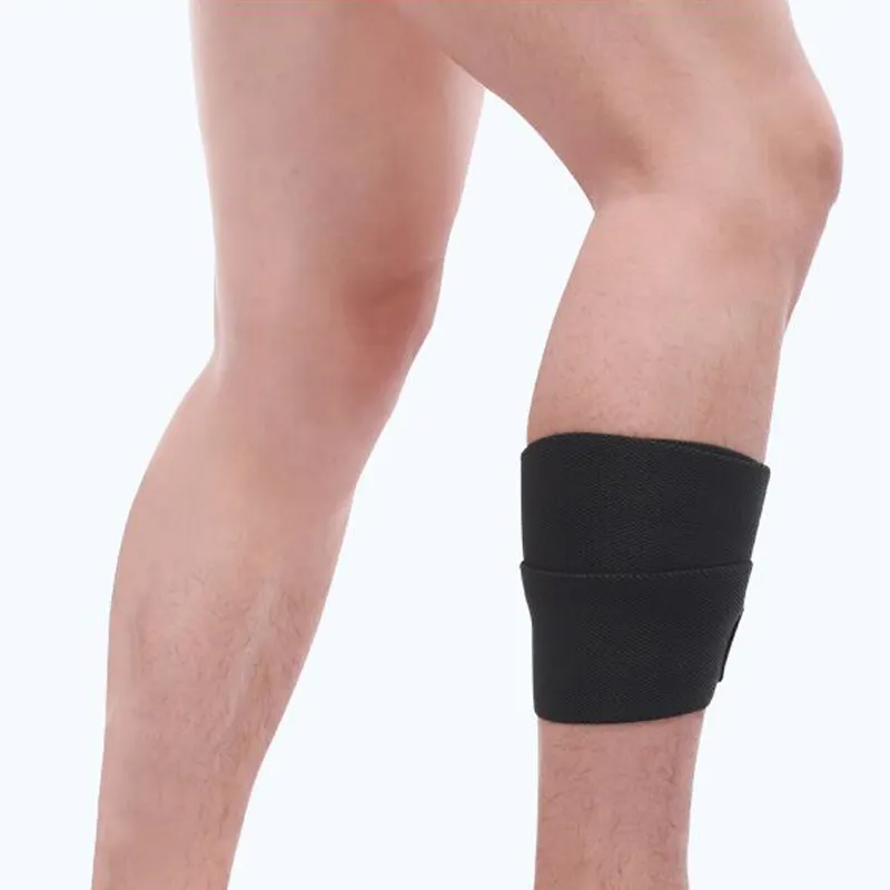 Sports bandage knee protection fitness winding compression long bandage leg protection men squat elastic knee protection